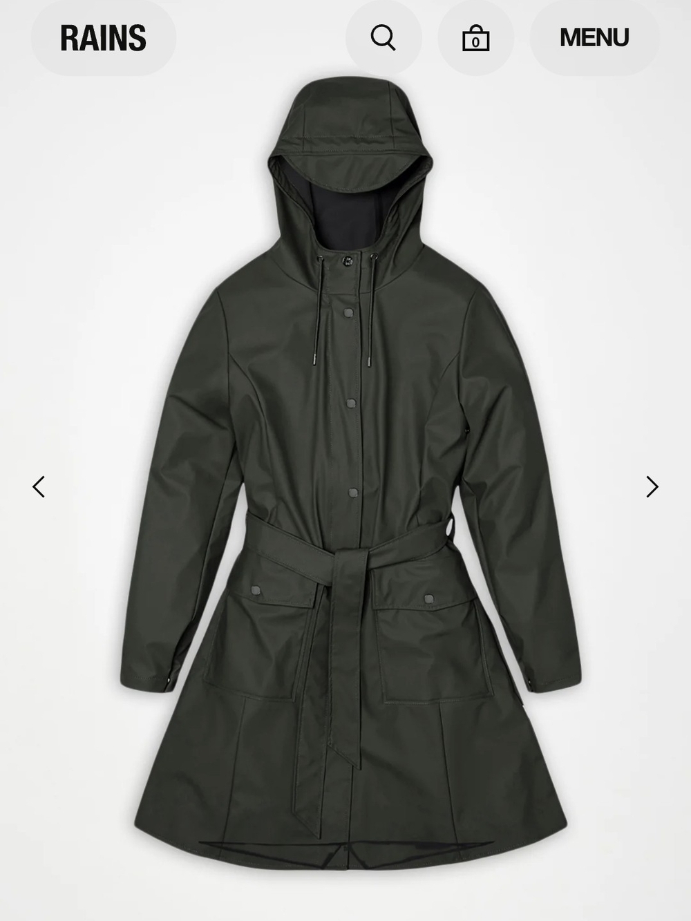 Rains Curve Jacket